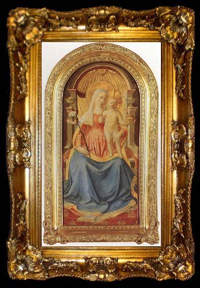 framed  Benozzo Gozzoli Madonna and Child, ta009-2